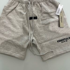 Fear of God Essentials Men’s Sandstone Heather Athletic Shorts